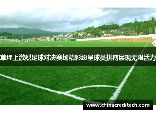 草坪上激烈足球对决赛场精彩纷呈球员拼搏展现无限活力